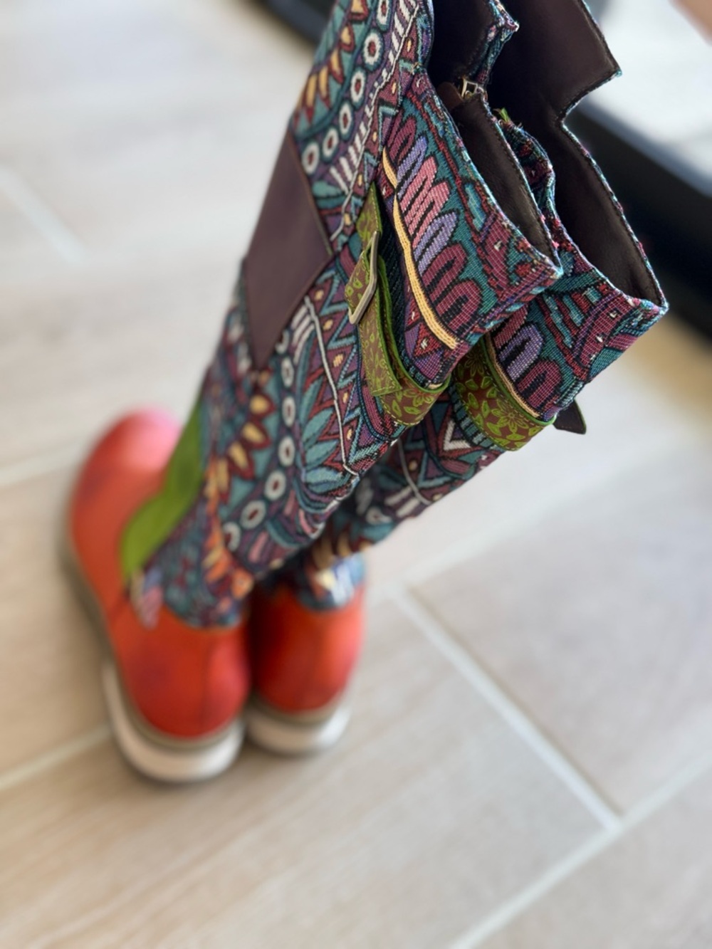 Retro cowboy boots - Picture 4 of 9